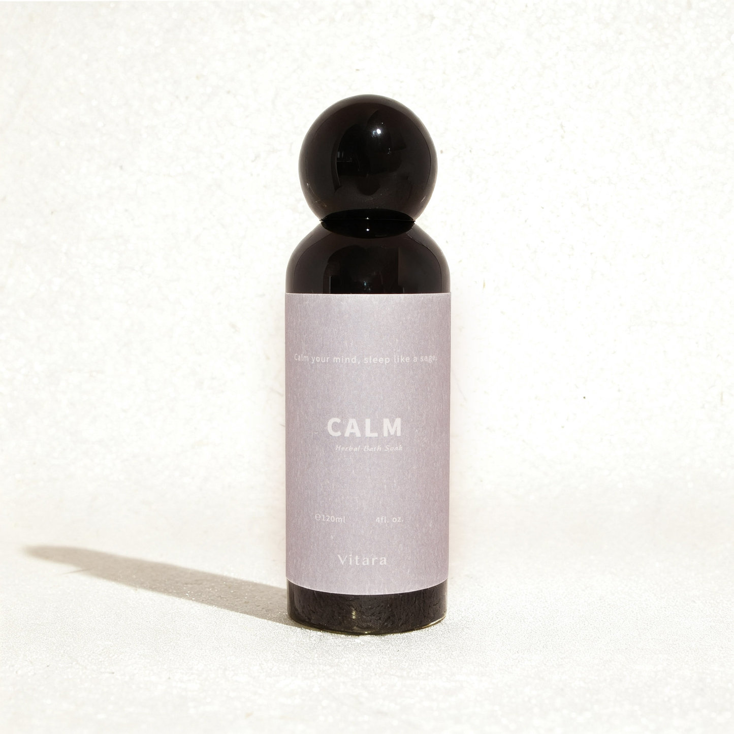 Vitara herbal bath soak Calm front shot