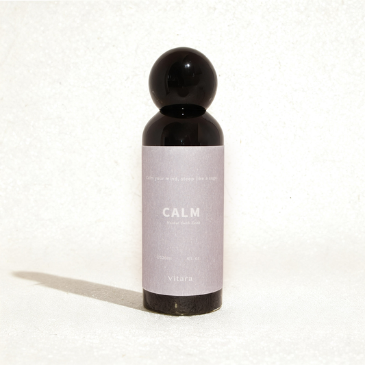Vitara herbal bath soak Calm front shot