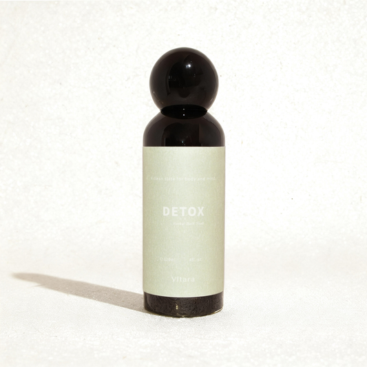 Vitara herbal bath soak Detox front shot